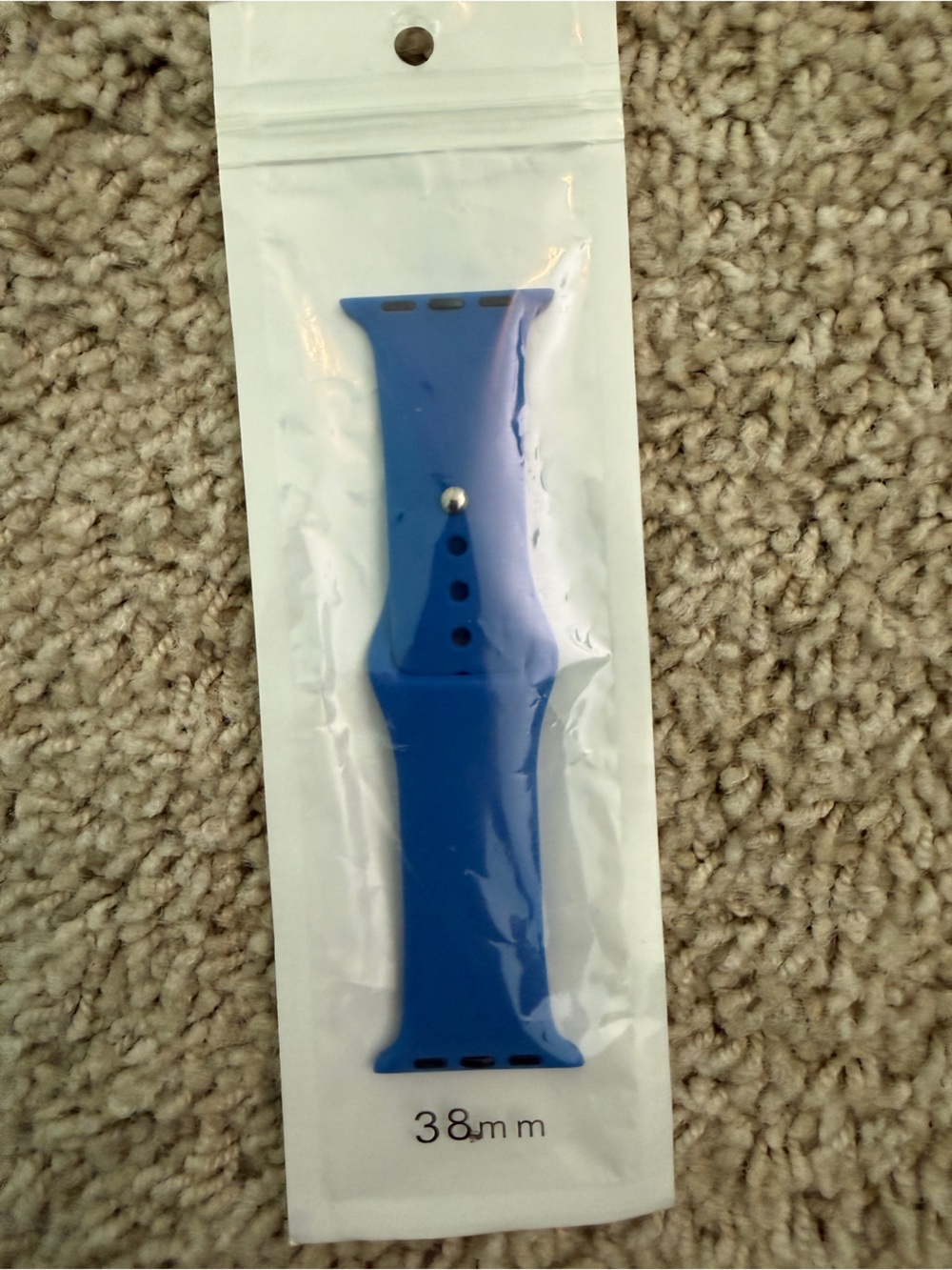 Blue Silicone Replacement Watch Band for Applewatch